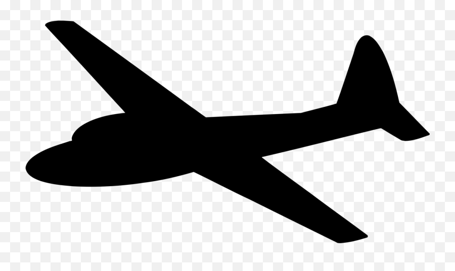 Gallery Of Ww2 Plane Silhouette 15 Clip - Transparent Background Silhouette Airplane Clipart Emoji,Black Airplane Emoji