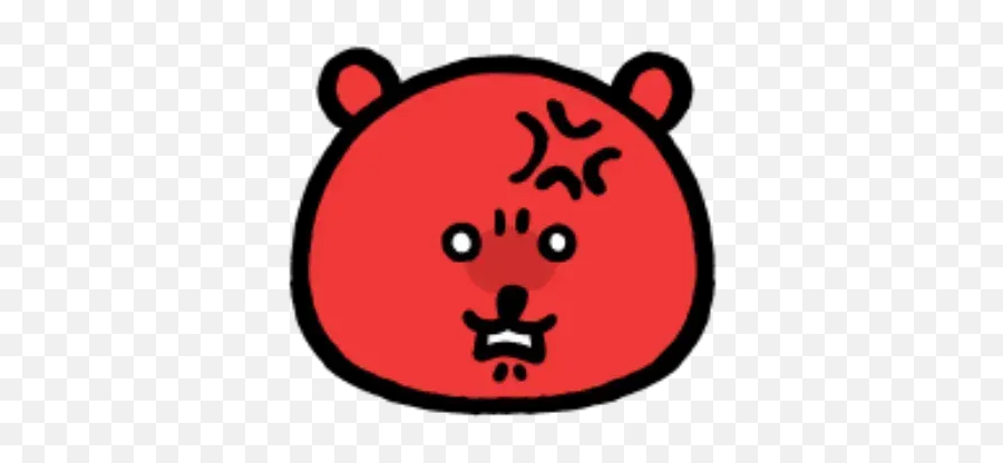 W Bear Emoji Whatsapp Stickers - Clip Art,Emoji Bears