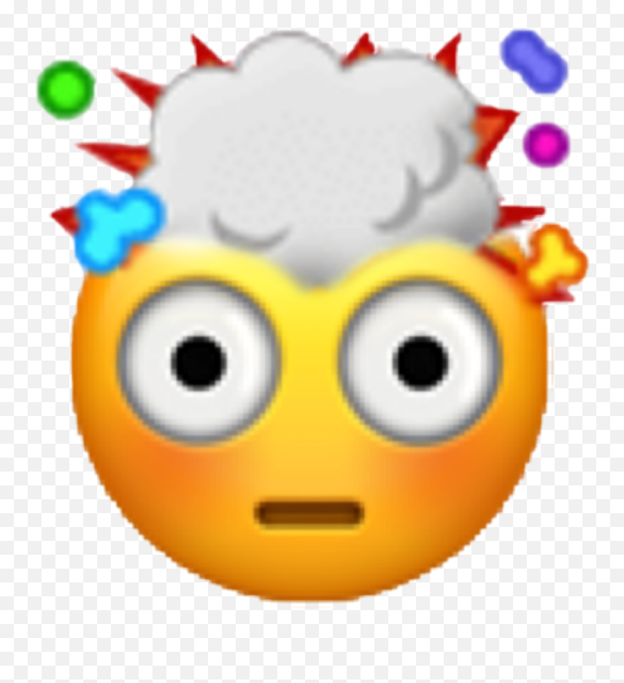 And Trending Explosion Stickers - Head Burst Emoji,Explosion Emoticon