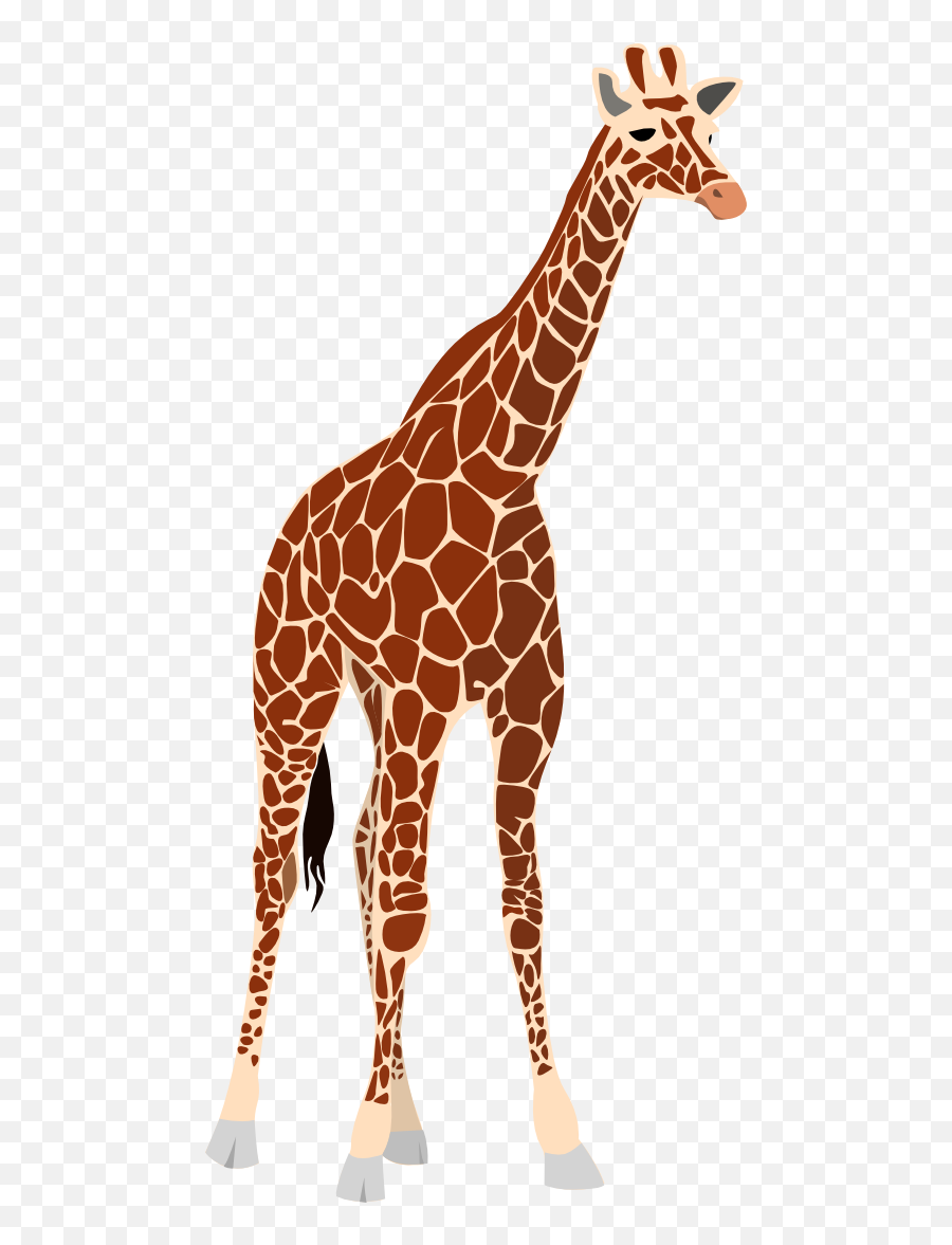 Another Giraffe Clipart - Tall And Short Comparison Emoji,Giraffe Emoticons