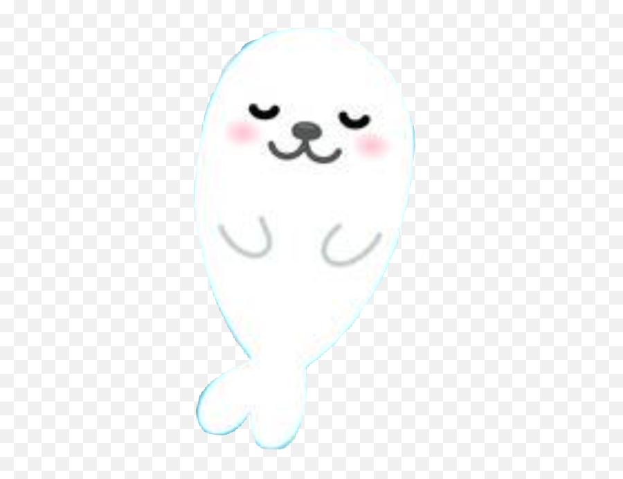 Seal Robbe Happy - Cartoon Emoji,Seal Emoji