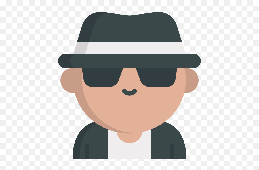 Spy - Cartoon Emoji,Spy Emoji