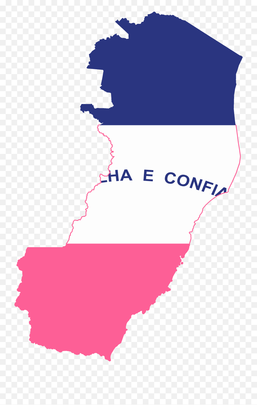 Flag Map Of Espirito Santo - Bandeira Espirito Santo Estado Emoji,Santa Emoji