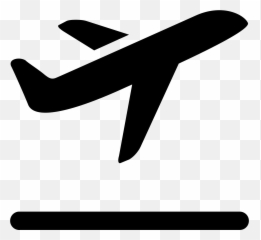 Clipart Airplane Departure - Plane Take Off Icon Emoji