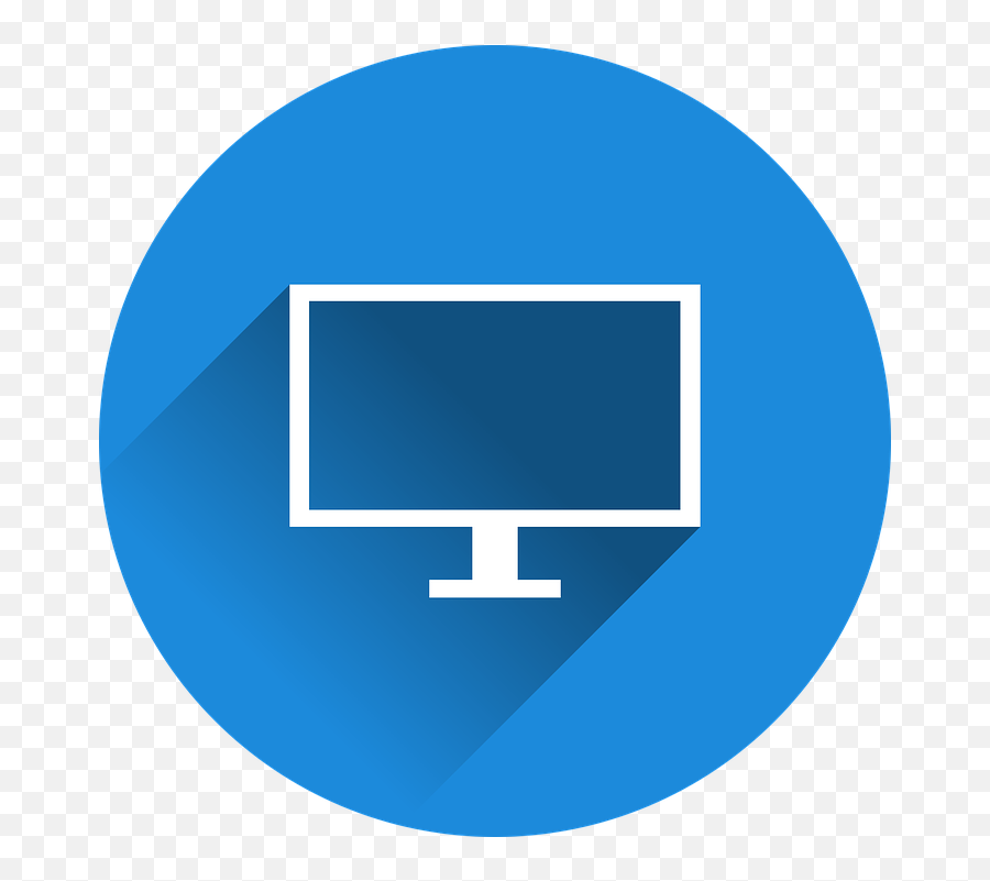 Tv Screen Monitor - Blue Bulb Vector Image Png Emoji,Iphone Wave Emoji
