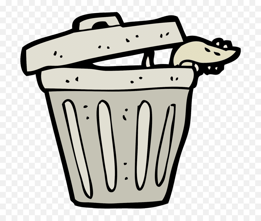 Rat In A Can Clipart Png Download Transparent Png - Rat In A Can Cartoon Emoji,Trashcan Emoji