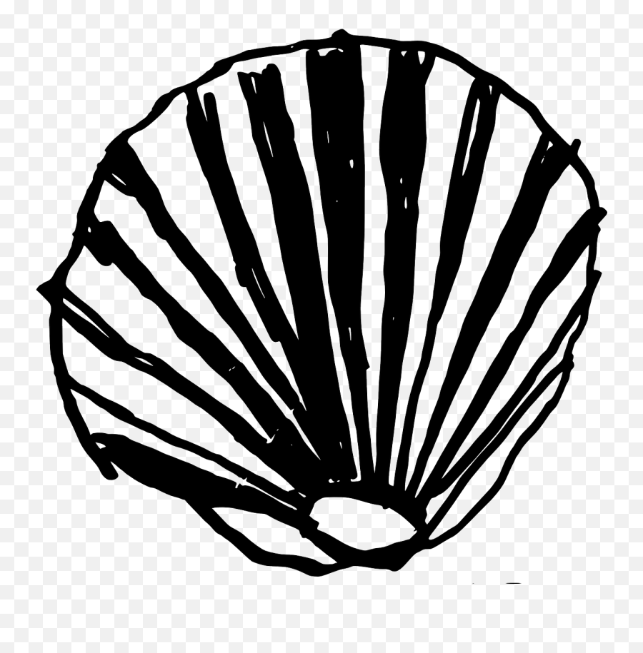 Conch Clam Sea Shell Beach Sea - Shell Vector Silhouette Png Emoji,Conch Shell Emoji