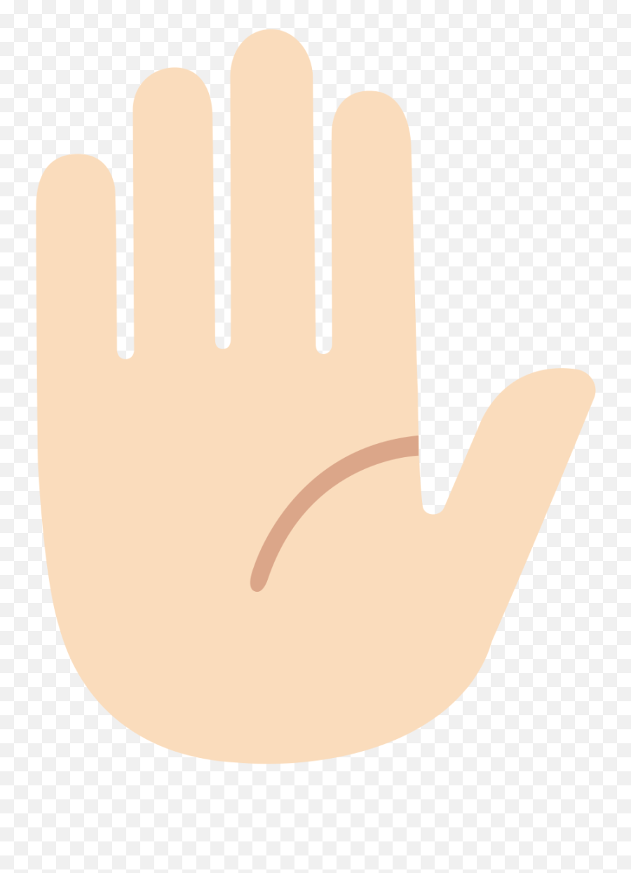 Fileemoji U270b 1f3fbsvg - Wikimedia Commons Ireally Love You Sign Language Png,Raised Hands Emoji