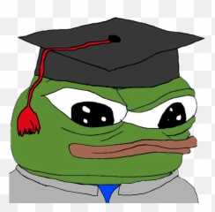 Pepe Meme Rarepepe Graduate - Pepe Graduation Emoji,Pepe Emoji