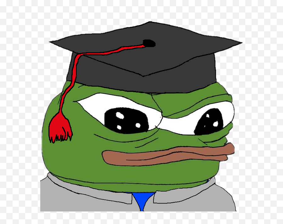 Pepe Meme Rarepepe Graduate - Pepe Graduation Emoji,Pepe Emoji