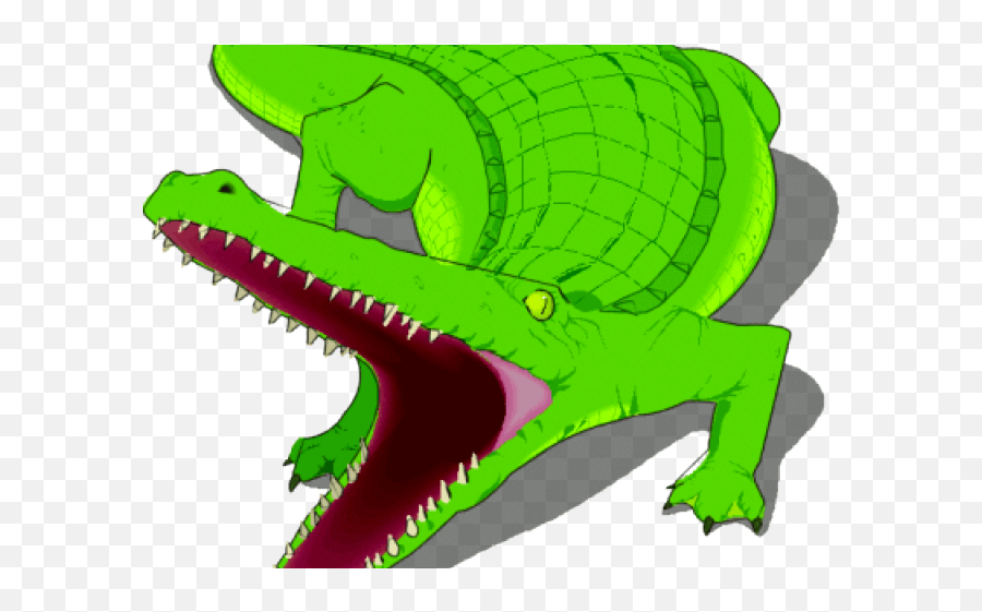 Hungry Alligator - Alligator Clip Art Emoji,Alligator Emoji