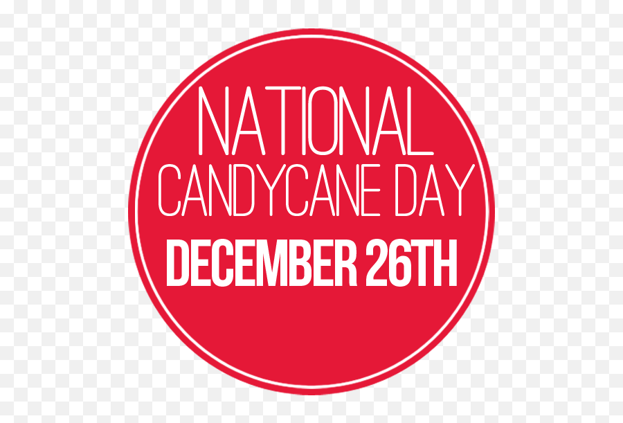 Candy Cane Day - Circle Emoji,Candy Cane Emoji