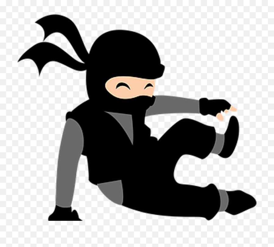 Ninja Shadow Transparent U0026 Png Clipart Free Download - Ywd Kid Ninja Warrior Cartoon Emoji,Skrillex Emoji