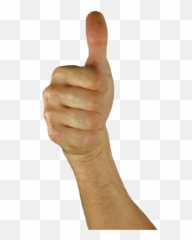 Thumbs Up Hand Positive Excellent - Png Emoji