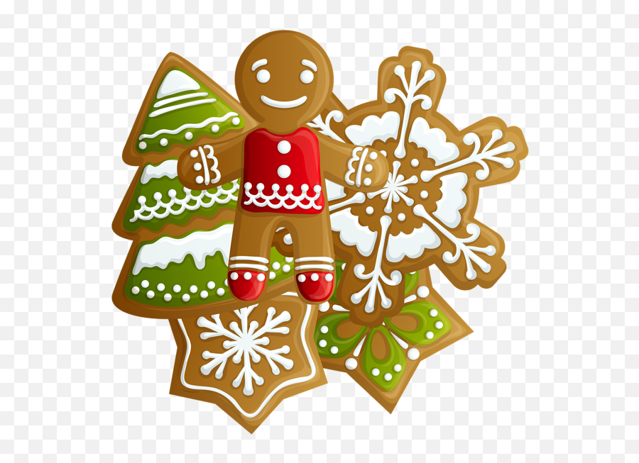 Pin - Christmas Cookies Clipart Emoji,Gingerbread Man Emoji