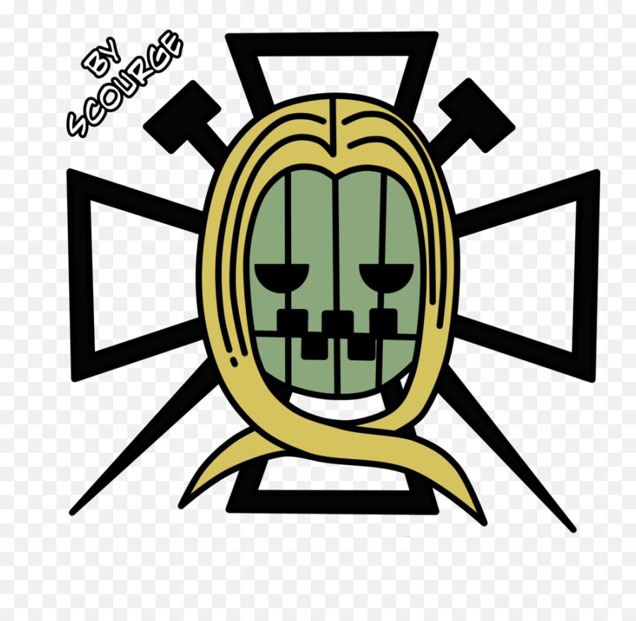 One Piece Jolly Roger Hawkins Transparent Cartoon - Jingfm Hawkins One Piece Logo Emoji,Jolly Roger Emoji