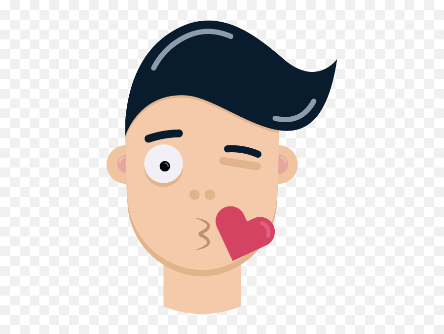 Man Face Emoji By Umut Cemre Goray - Clip Art,Ios 10 Laughing Emoji