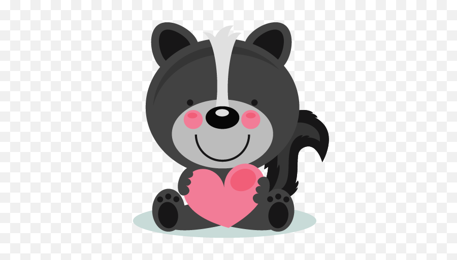 Skunk Clipart Free Images 3 Image - Valentine Skunk Clipart Emoji,Skunk Emoji Facebook