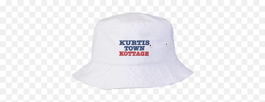 Kurtistown Kottage White Bucket Hat - Baseball Cap Emoji,White Emoji Bucket Hat
