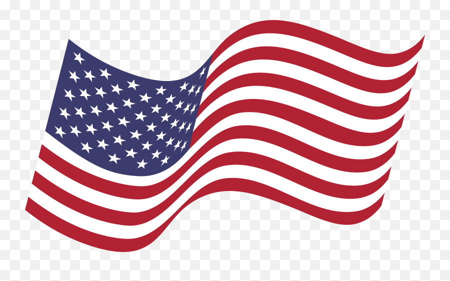 Waving American Flag Png - Clip Art Library Usa Wavy Flag Png Emoji,American Flag Emoji Twitter