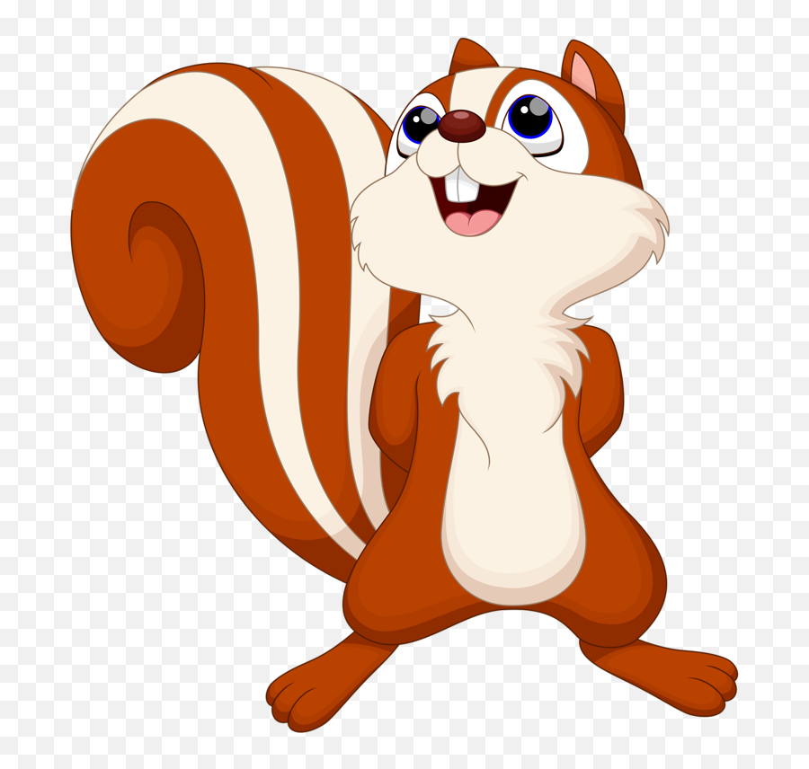 Felt Patterns Clipart Tigger - Cute Squirrel Cartoon Png Emoji,Squirrel Emoji