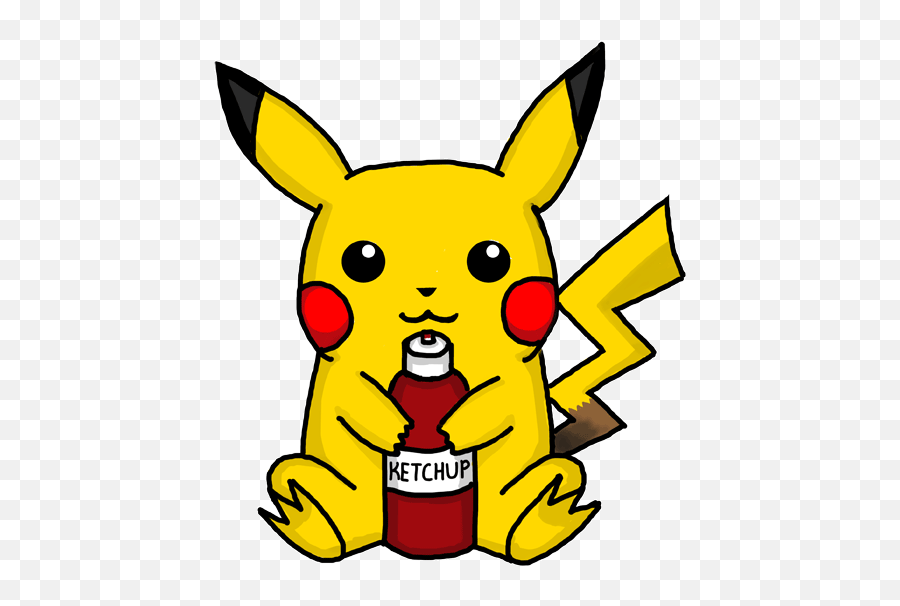 Latest Project - Lowgif Pikachu With Ketchup Gif Emoji,Ketchup Emoji