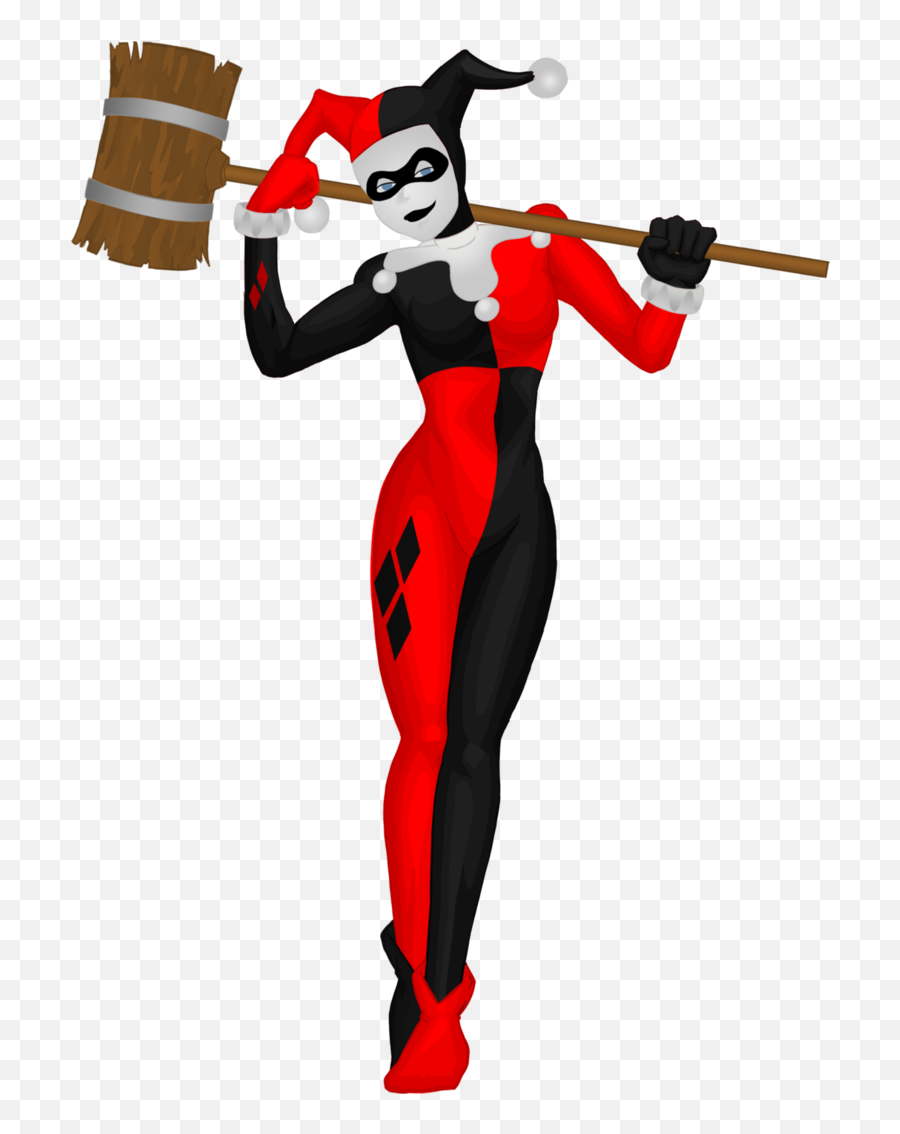 Harley Quinn By Ab - Harley Quinn With Hammer Emoji,Harley Quinn Emoji