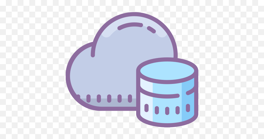 Cloud Database Icon - Free Download Png And Vector Cute Weather App Icon Emoji,Clouds Emoji