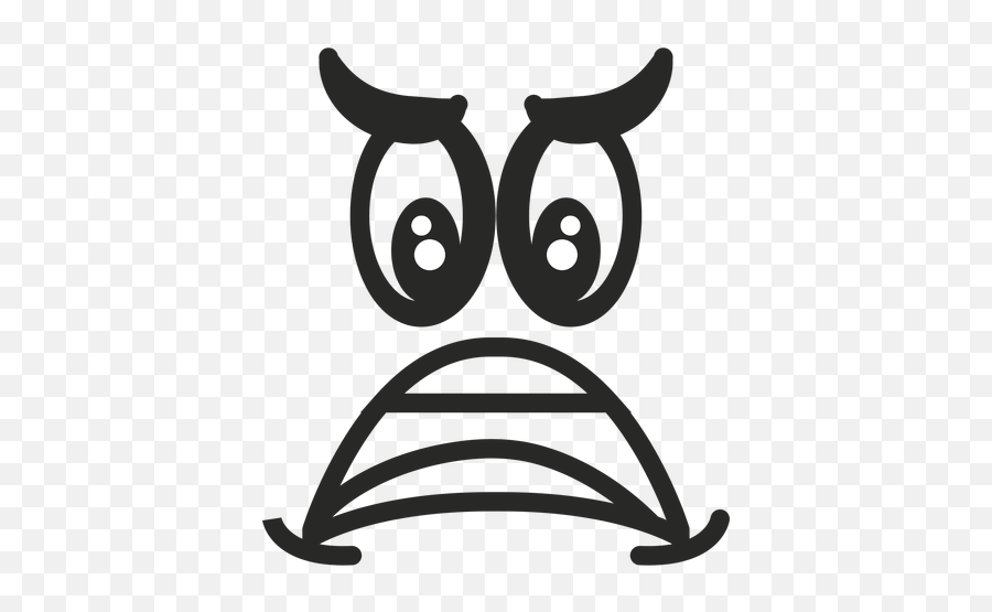 Yelling Emoticon Face - Clip Art Emoji,Yelling Emoji