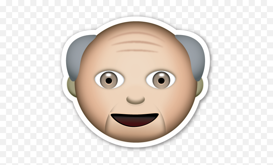 Older Man - Emoticon De Bebe Para Whatsapp Emoji,Old Man Emoji