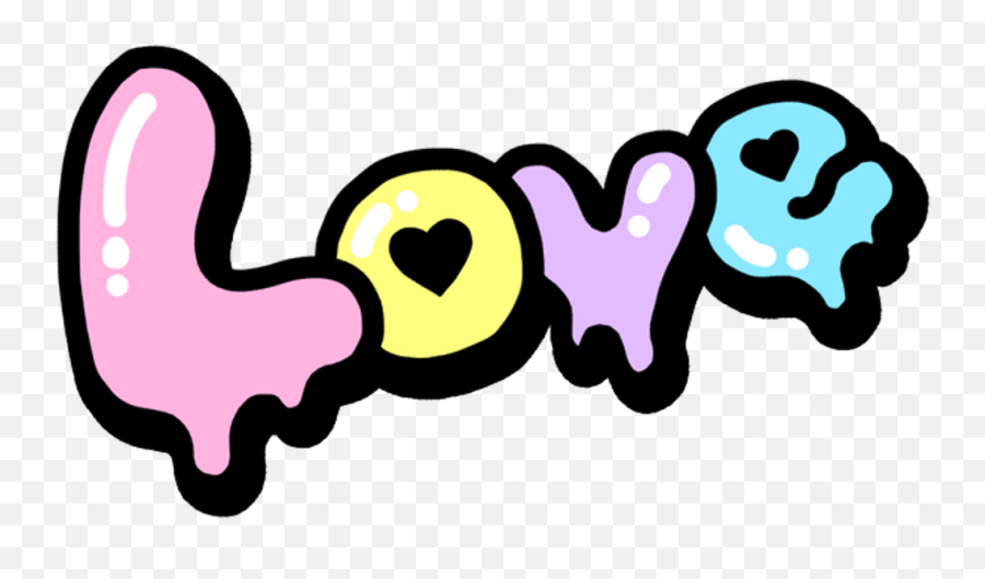 Download Cute Love Pink Girly - Png Line Sticker Pink Emoji,Emoji Camera Sticker