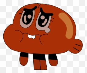Download Hd Darwin Sad By Electrixlucky - Darwin Gumball Emoji,Gumball Emoji