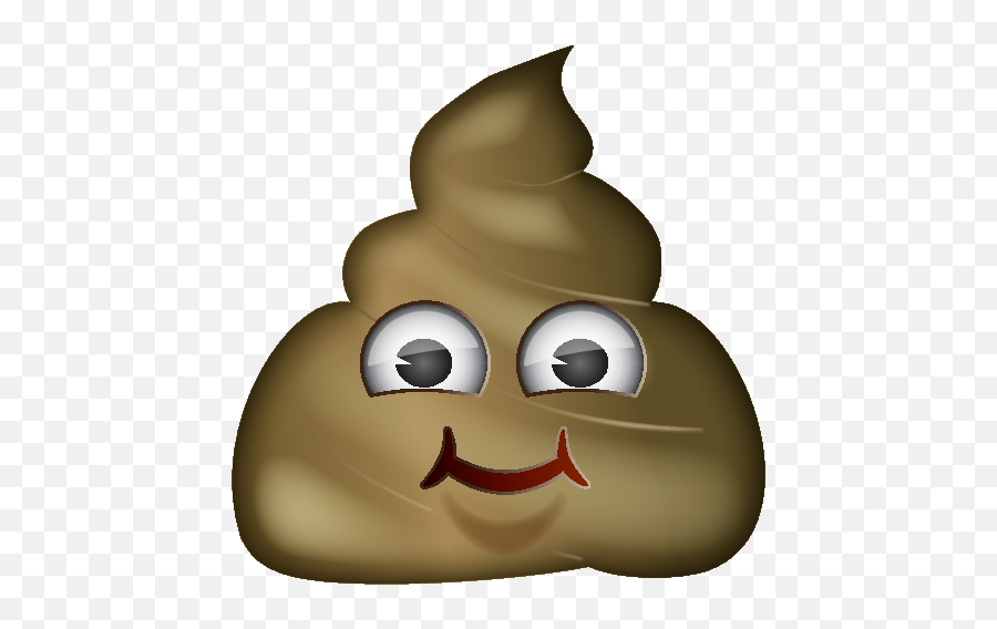 Small Chubby And Very Happy Poo - Bull Poop Emoji,Chubby Emoji