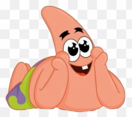 Patrickstar Cute Adorable Layingdown - Stickers De Patricio Emoji,Laying Down Text Emoji