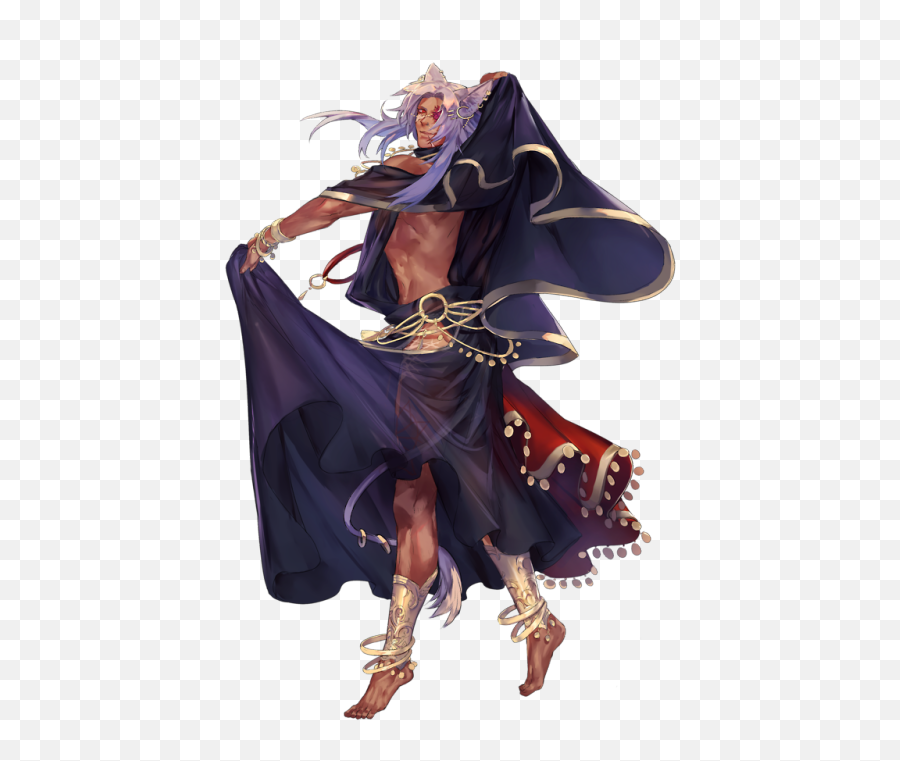 Miqote Seeker Of The Sun - Illustration Emoji,Male Dancer Emoji