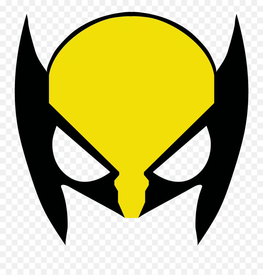 Wolverine Mask Png - Wolverine Mask Template Emoji,I'm Dead Emoji