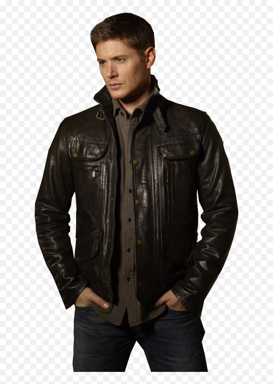 Leather Jacket Png - Dean Supernatural Leather Jacket Emoji,Leather Jacket Emoji