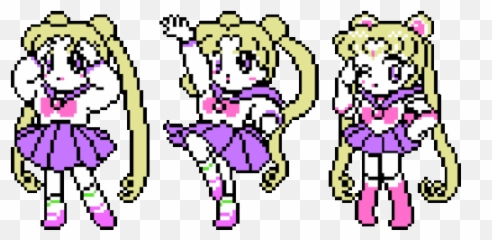 5th Gen Escavalier - Sailor Moon Pixels Emoji,Mr Yuk Emoji