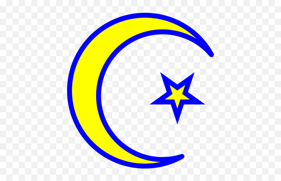 Muslim Symbol Image - Chand Png Emoji,Crescent Moon And Star Emoji