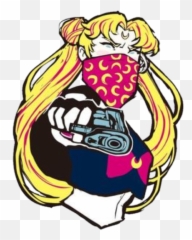 Sailormoon Gangster - Cool Sailor Moon Sticker Emoji,Gangster Emoji