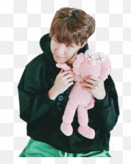 Jhope Hoseok Pink Green Black Brown - Hobi Lockscreens Emoji