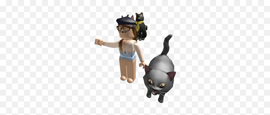 Youtube Itsfunneh Roblox Pusheen - Currently Wearing Roblox Profile Grey Cat Tail Emoji,Pusheen The Cat Emoji