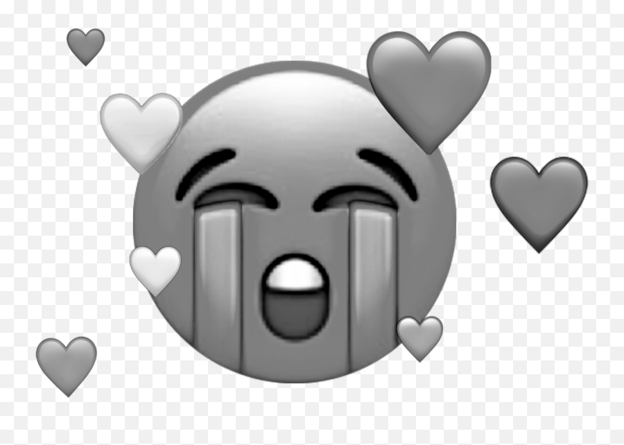 Freetoedit Sad Cry Love Heart Tears Emo Broken Heart Black Emoji