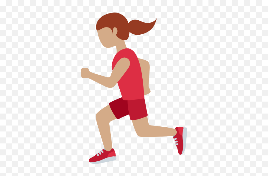 Medium Skin Tone Emoji - Emoji Rennen,Athlete Emoji