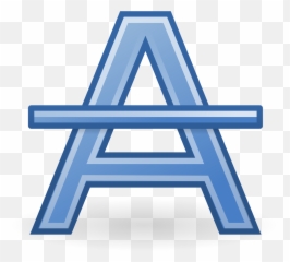 Font Letter Crossed Out Scratched Strike - English Png Emoji