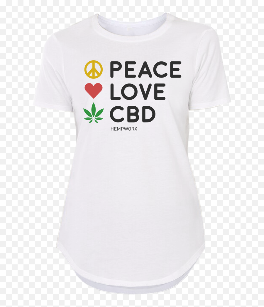 Mydailychoice Emoji Peace Love Cbd - Active Shirt,Pakistan Emoji