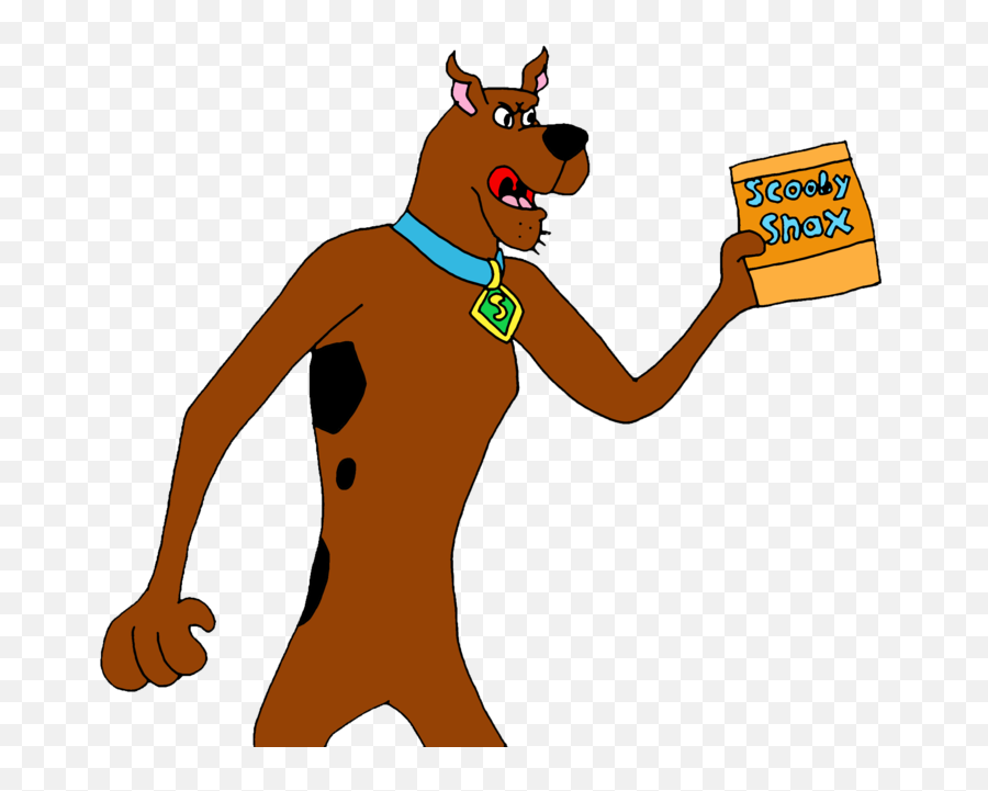 Just Shut Up And Take My Snax - Cartoon Clipart Full Size Transparent Scooby Doo Snacks Emoji,Shut Up Emoji