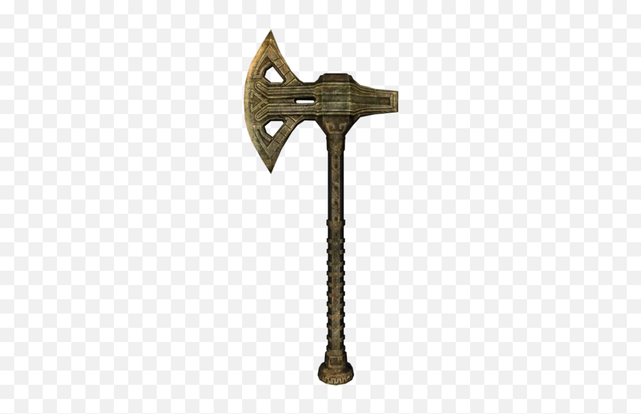 Morrowind Dwarf - Skyrim One Handed Axes Emoji,Skyrim Emoji