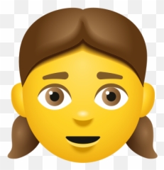 Girl Icon - Cartoon Emoji,Boy And Girl Emoji