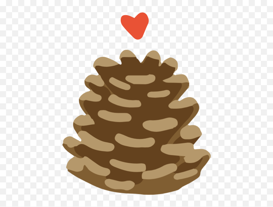 Free Online Firewood Love Christmas Cartoon Vector For - Conifer Cone Emoji,Merry Christmas Emoji Art
